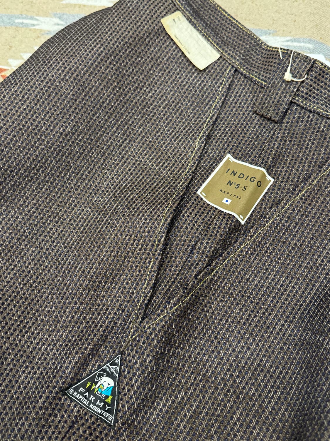 [2][M] 캐피탈 센츄리 버뮤다 데님 쇼츠 브라운  상품이미지7