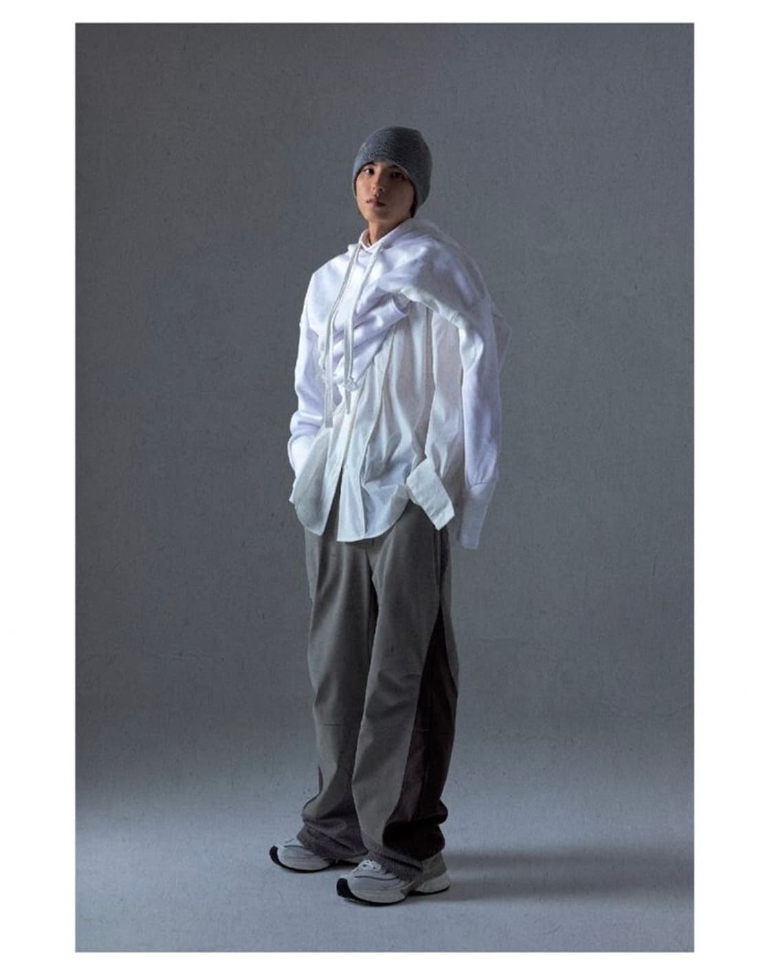 Ojos 오호스 시즌 그래픽 엠보 비니 상품이미지2