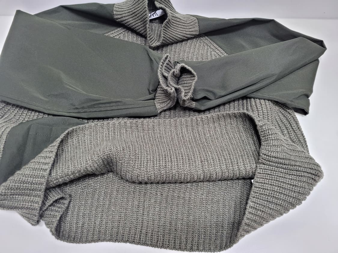 ZARA 자라 콤비 포켓 오버핏 스웨트 니트 / 여 M
 상품이미지6