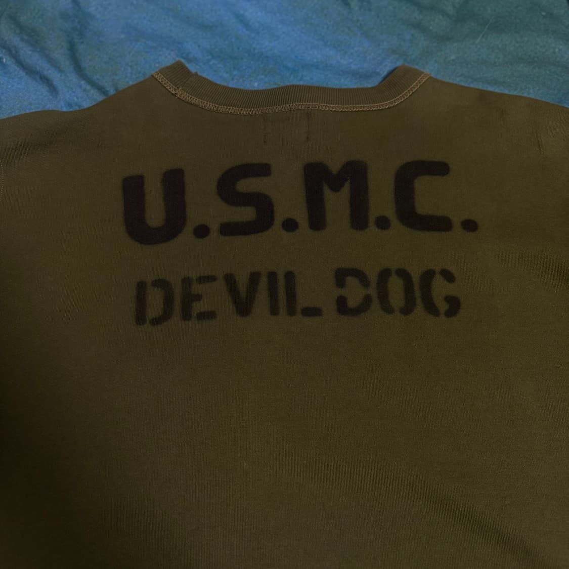 [40]프리휠러스 "U.S.M.C.DEVIL DOG" 30s 스웻 셔츠 상품이미지9