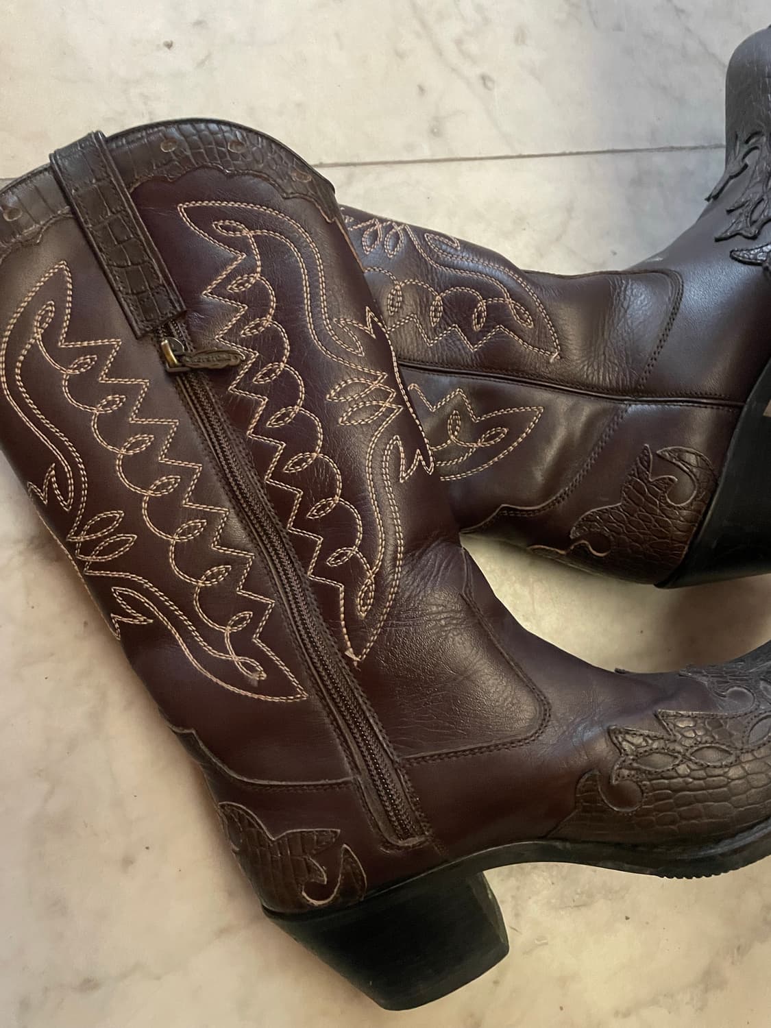 Keystone 웨스턴 브라운 부츠 상품이미지1