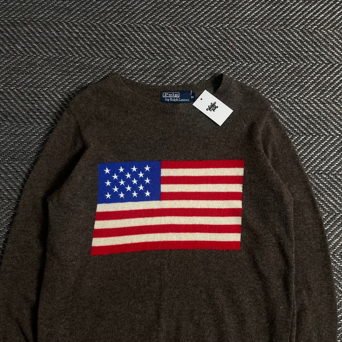 폴로 랄프로렌 성조기 빅로고 램스울 니트o 3585 상품이미지4