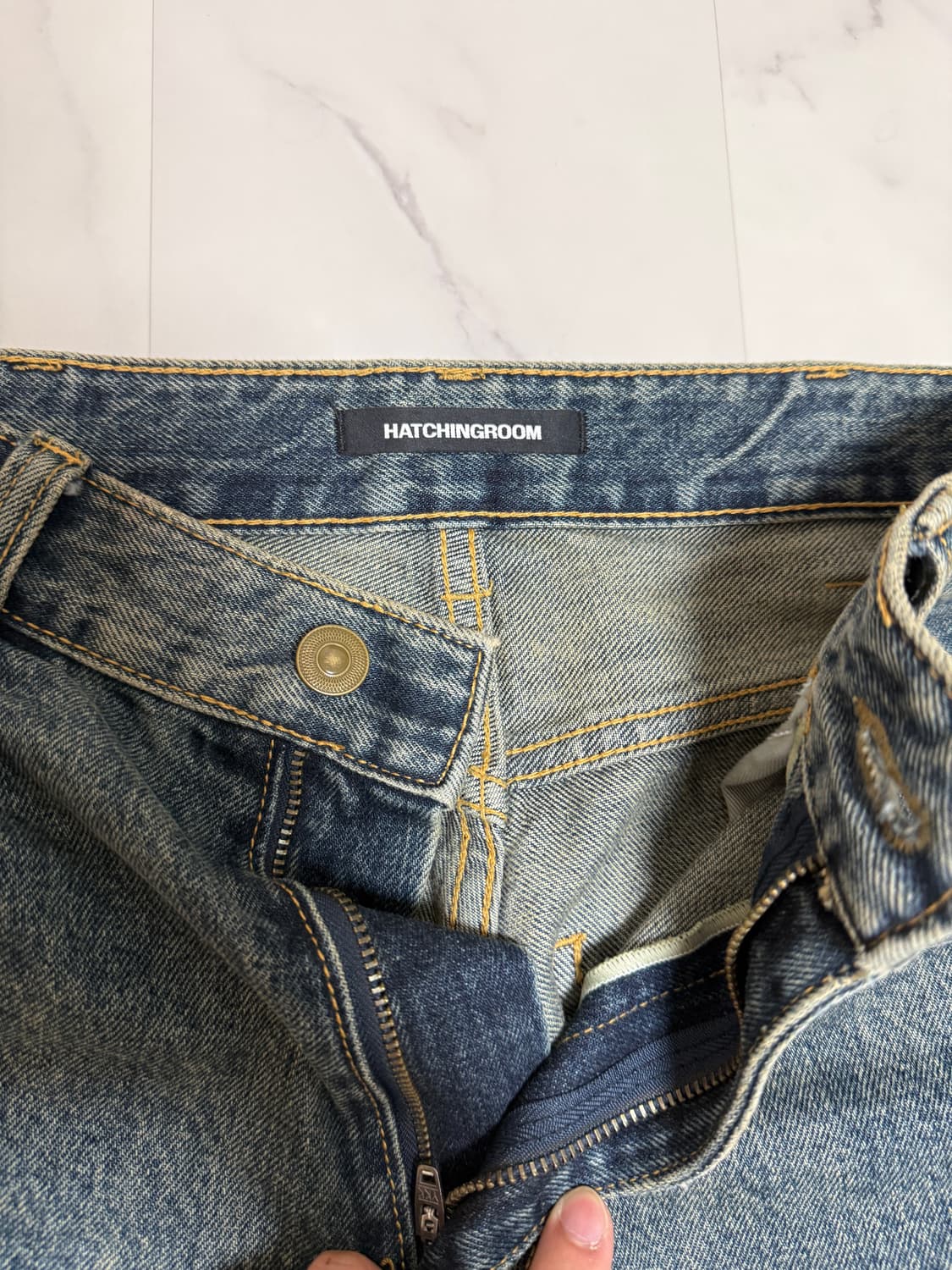 해칭룸 커브진 빈티지 블루 2 상품이미지2