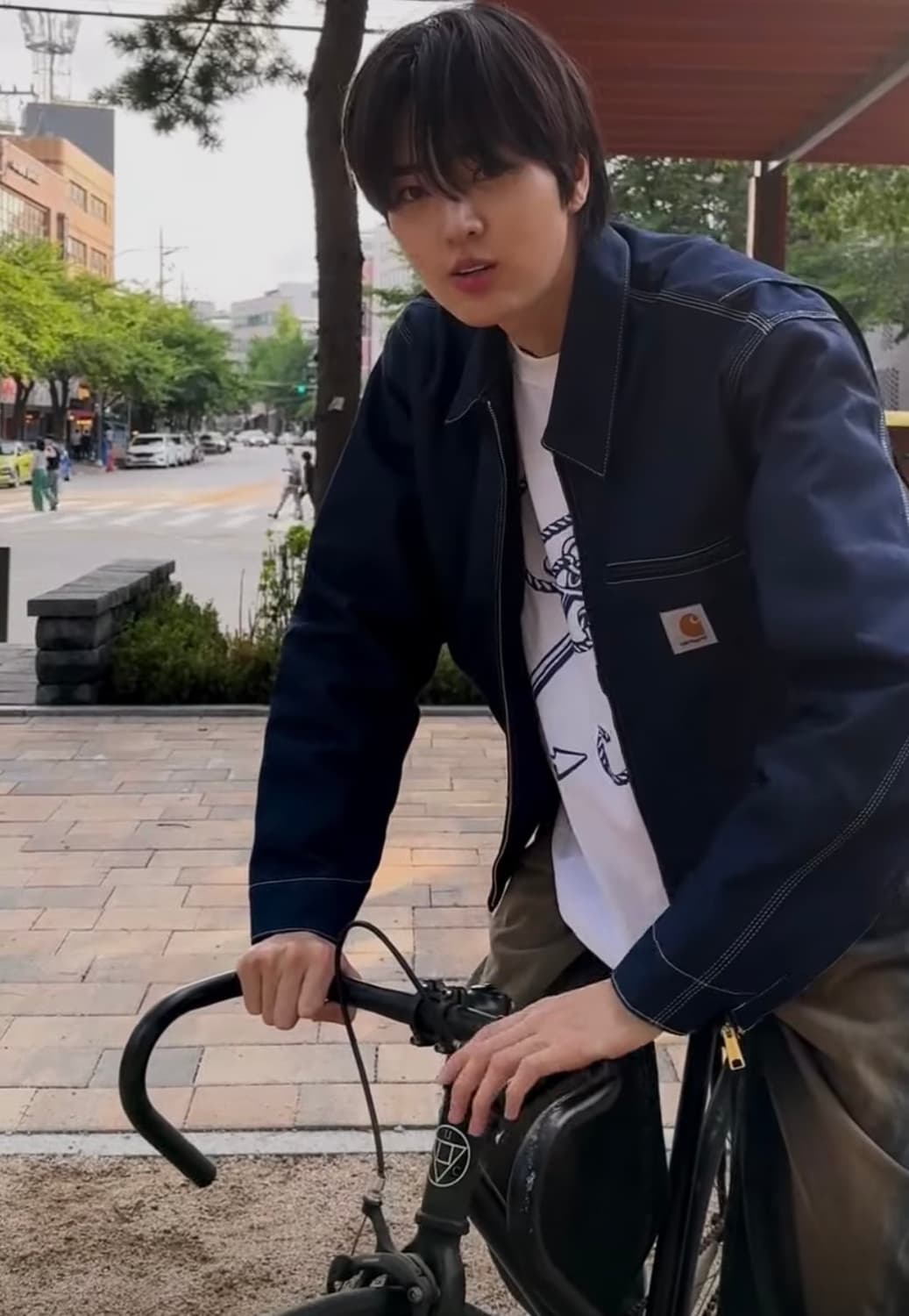 칼하트 WIP 노르코 데님 OG 디트로이트 자켓 블루 리지드 상품이미지1