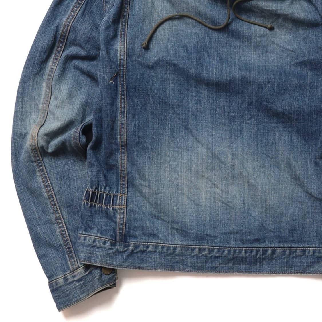 아비렉스 Avirex Type Blue Denim Hood Zip Up  상품이미지7