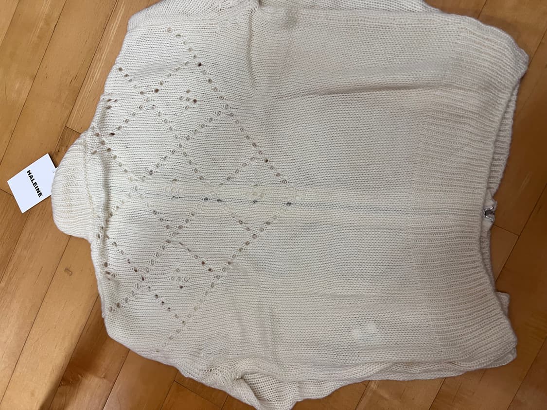 알렌느 니트집업 각각 판매 상품이미지8