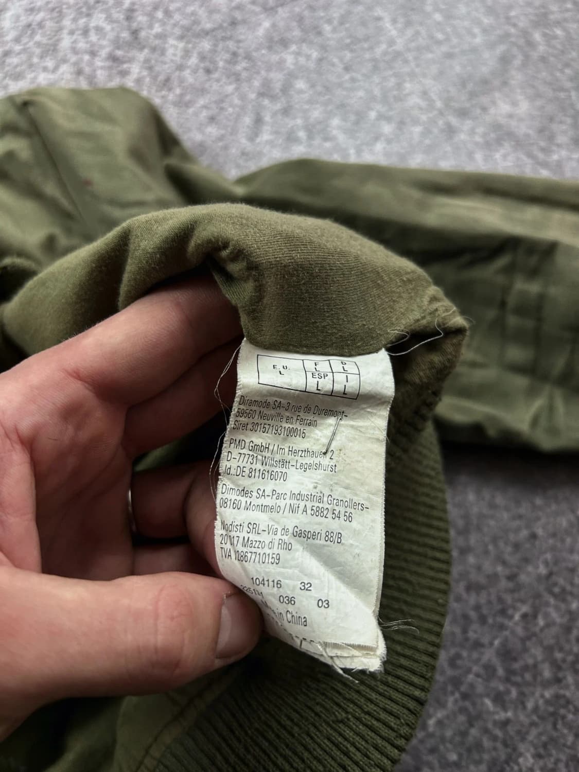 재패니즈 빈티지 90s 핌키 밀리터리 발렌시 자켓 S 상품이미지4