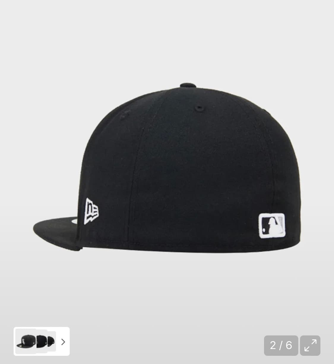 MLB 뉴에라 어센틱 시카고 화이트삭스 게임 블랙 상품이미지2