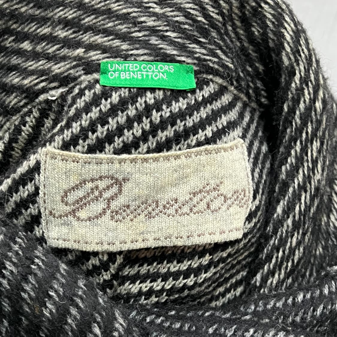  베네통 카라디테일 숏 코트 y14767 상품이미지6