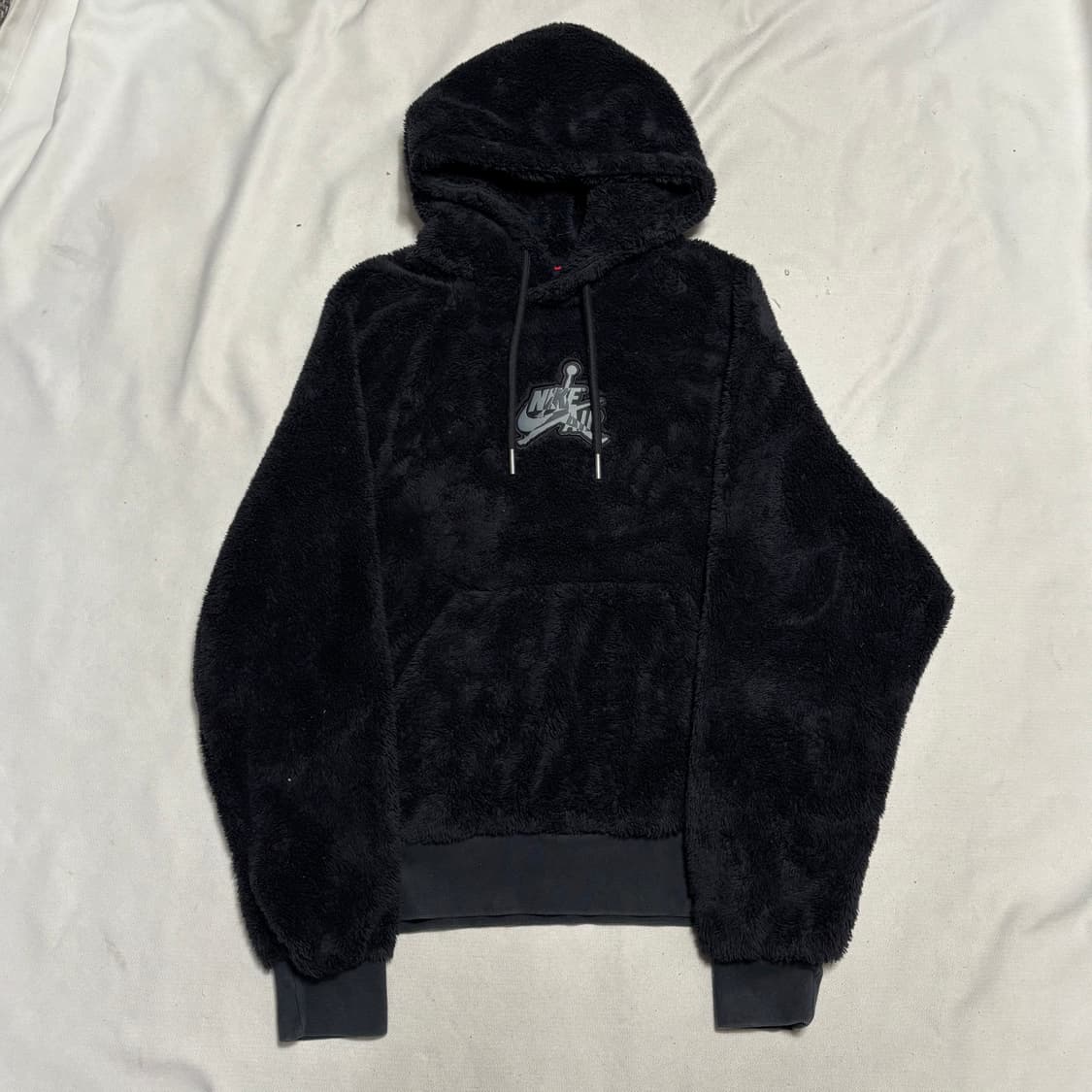 M 나이키 조던 블랙 후리스 후드 상품이미지2