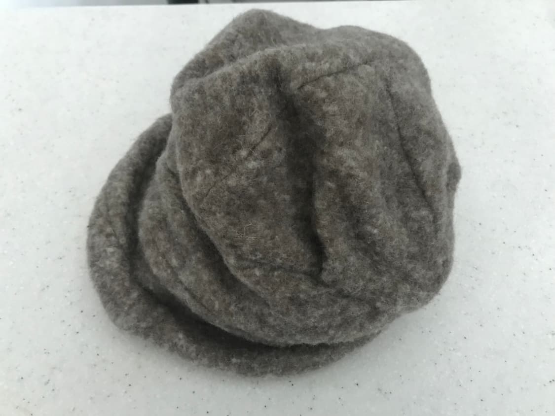 CA4LA 울 드레이프 헌팅캡 상품이미지1