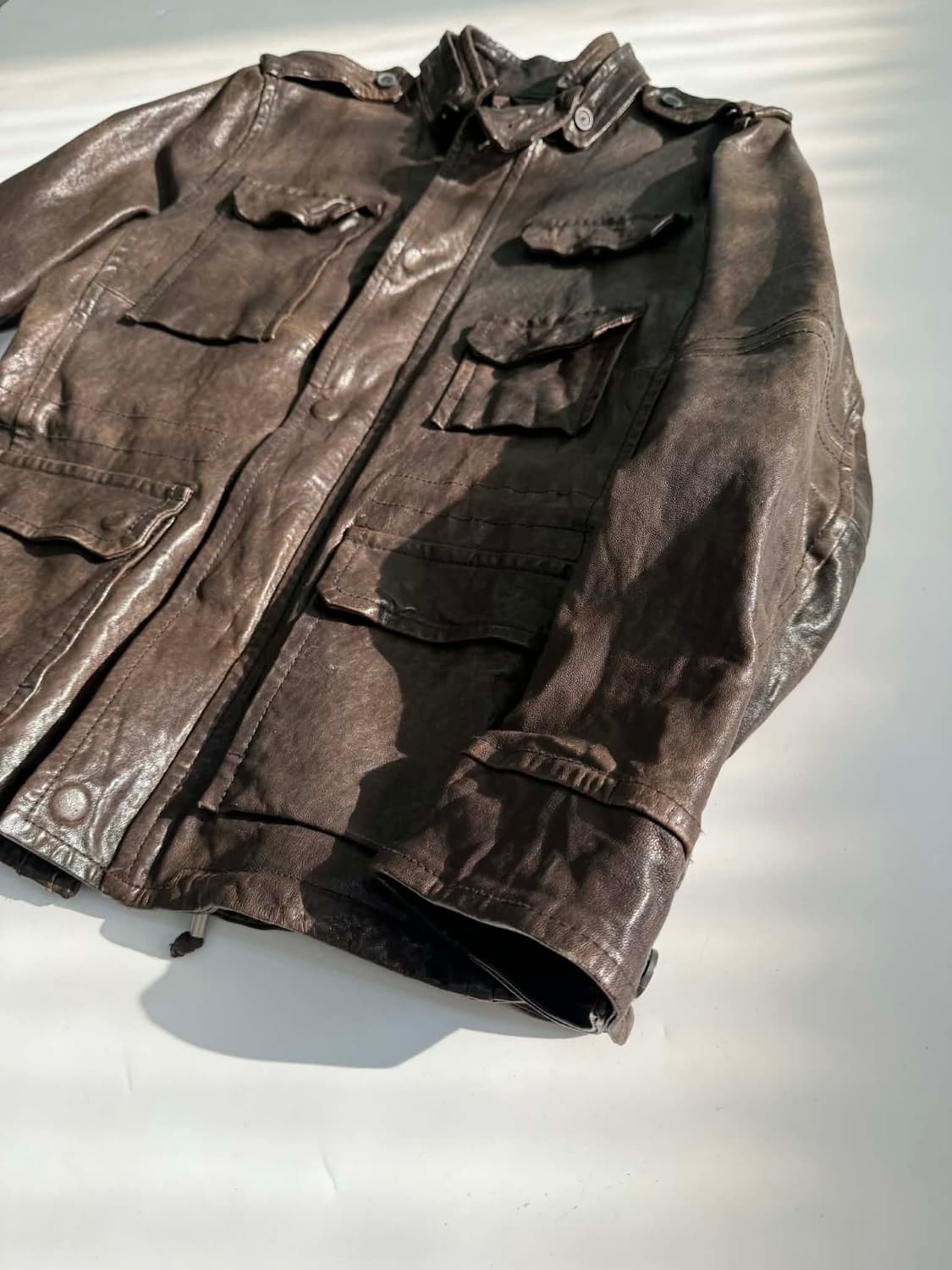 [105] 엘록 양가죽 멀티포켓 필드 자켓 상품이미지8