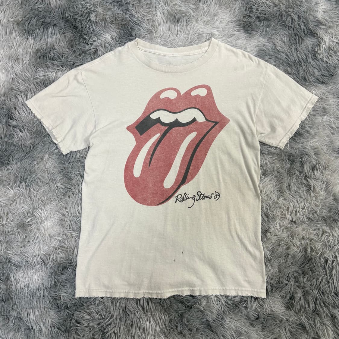 롤링스톤즈 1989 티셔츠 faded 상품이미지1