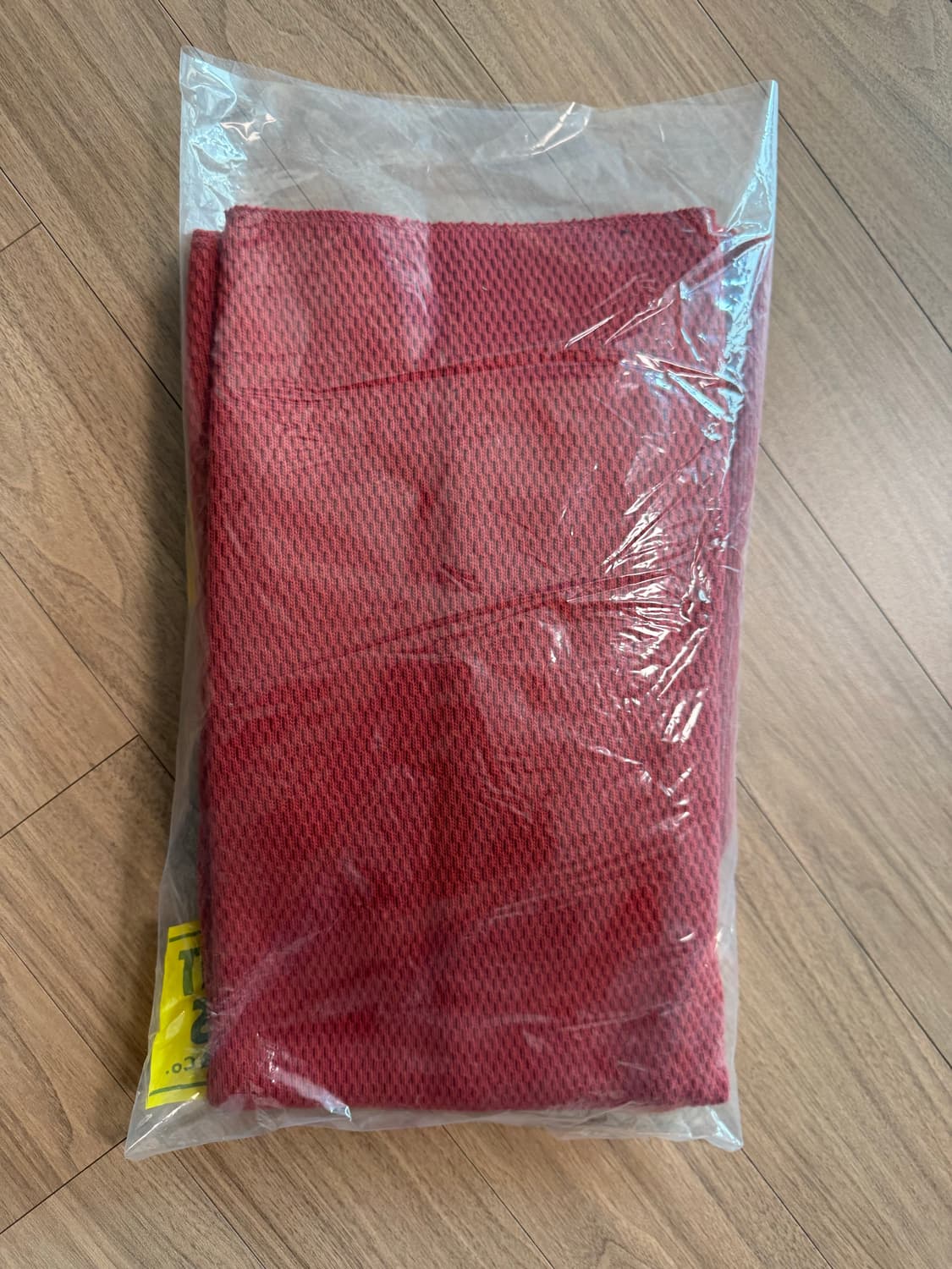 리얼맥코이 와플 써멀 롱슬리브 티셔츠 레드 L사이즈(새상품) 상품이미지2