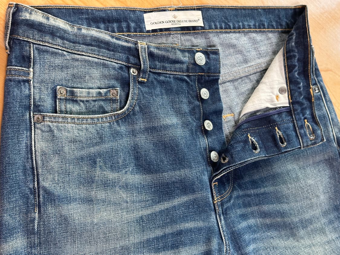 정품/이태리) 골든구스(GGDB) 'HAPPY' 빈티지 데님  상품이미지1