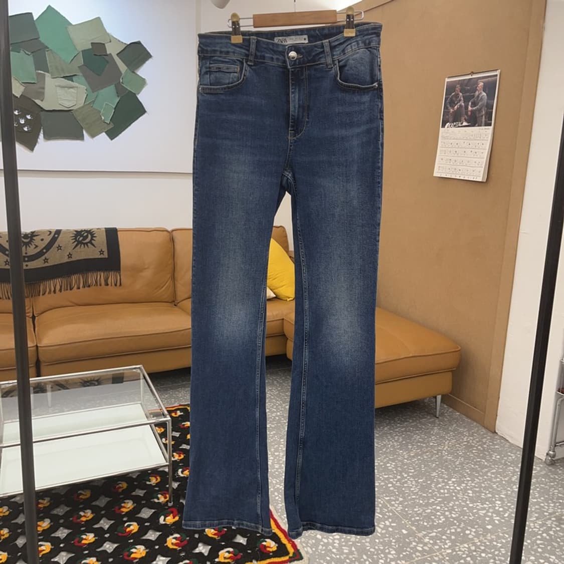 자라 ZARA 모던캐주얼 스판 부츠컷 데님팬츠 28인치 C08431 상품이미지3