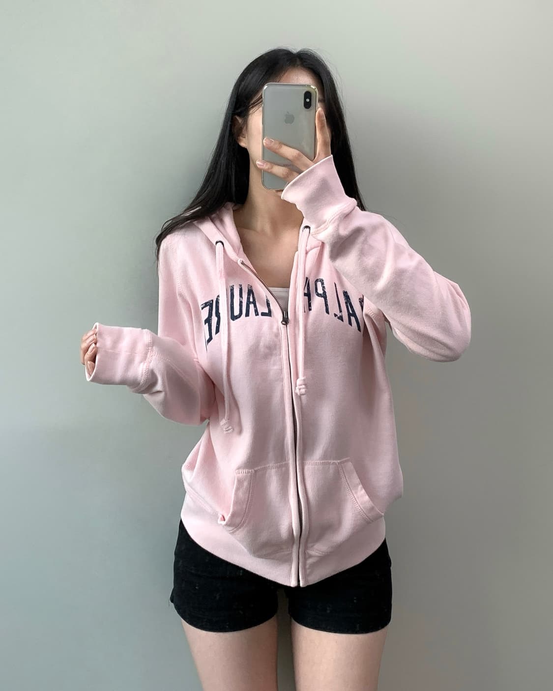 폴로 스펠아웃 후드집업 상품이미지3