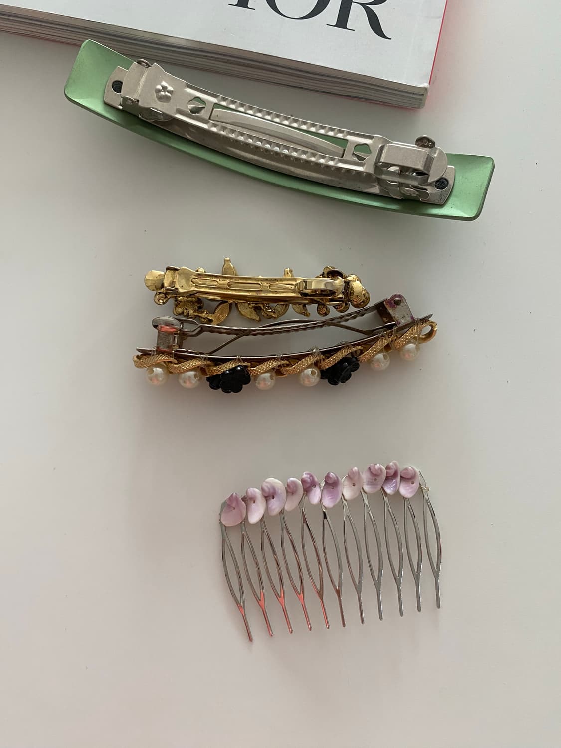 일본 수입 빈티지 헤어핀 상품이미지4