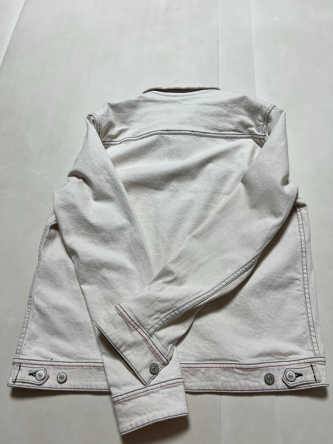 (L) 폴스미스 PS by Paul Smith 데님 트러커 재킷 상품이미지7