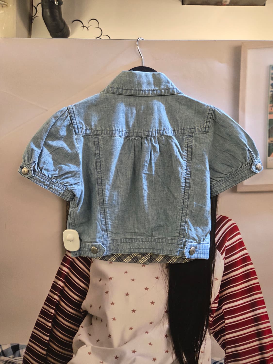 Burberry 버버리 연청 반팔크롭자켓 상품이미지6