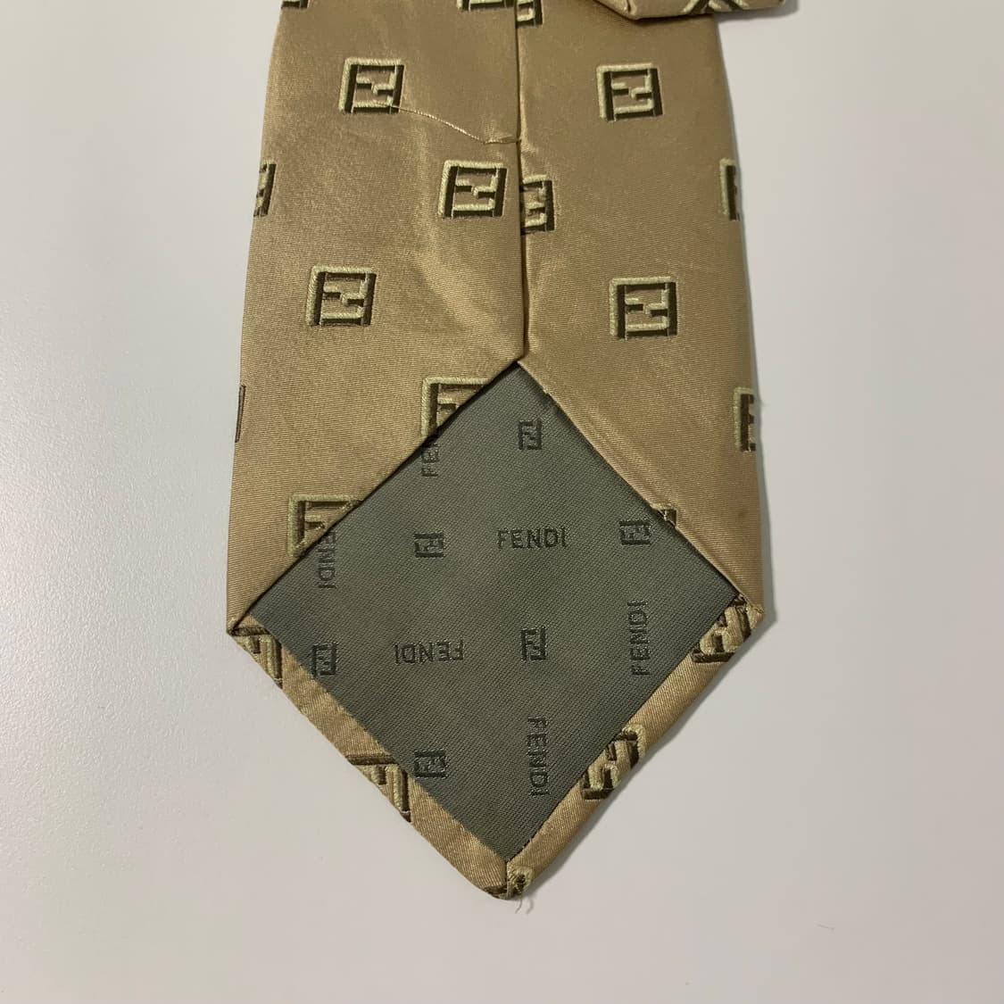 펜디(FENDI) FF모노그램 넥타이 명품 A등급 9.9cm 상품이미지5