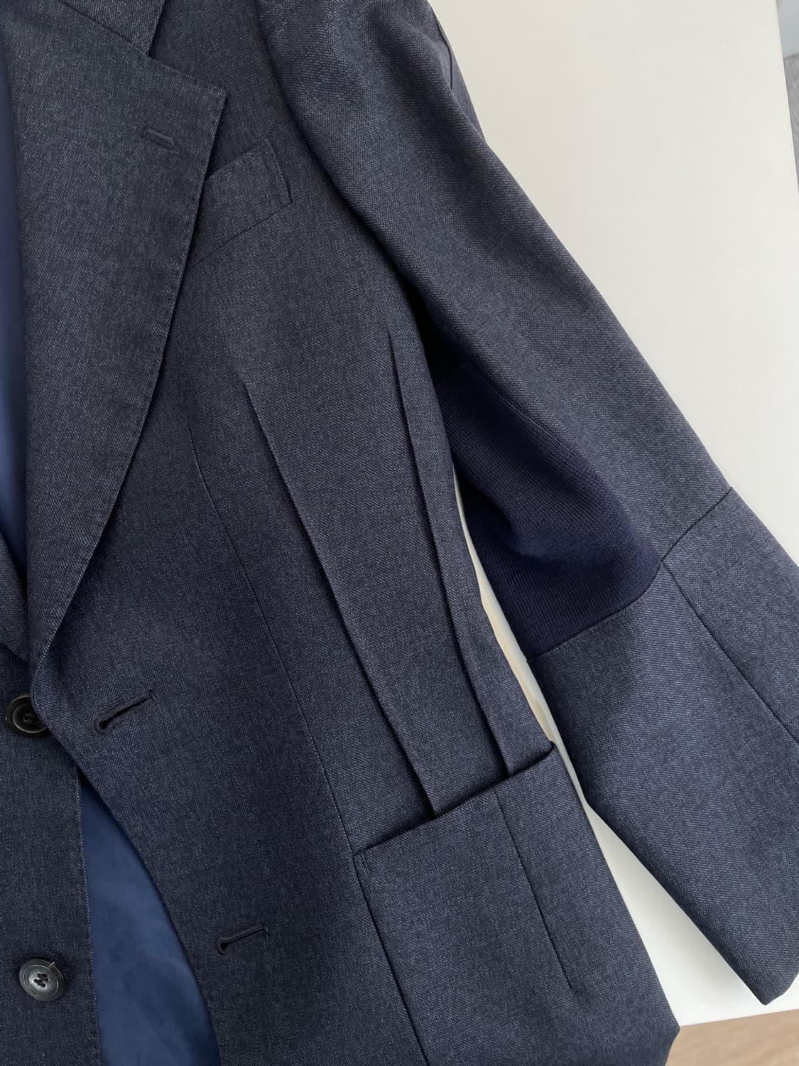 준야 와타나베 꼼데가르송 네이비 울 블레이저 상품이미지5