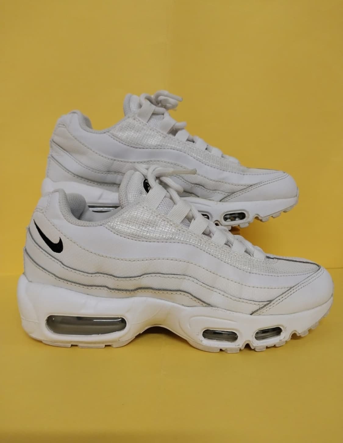 여성 나이키 에어맥스 95 흰검 운동화 (235) 상품이미지3
