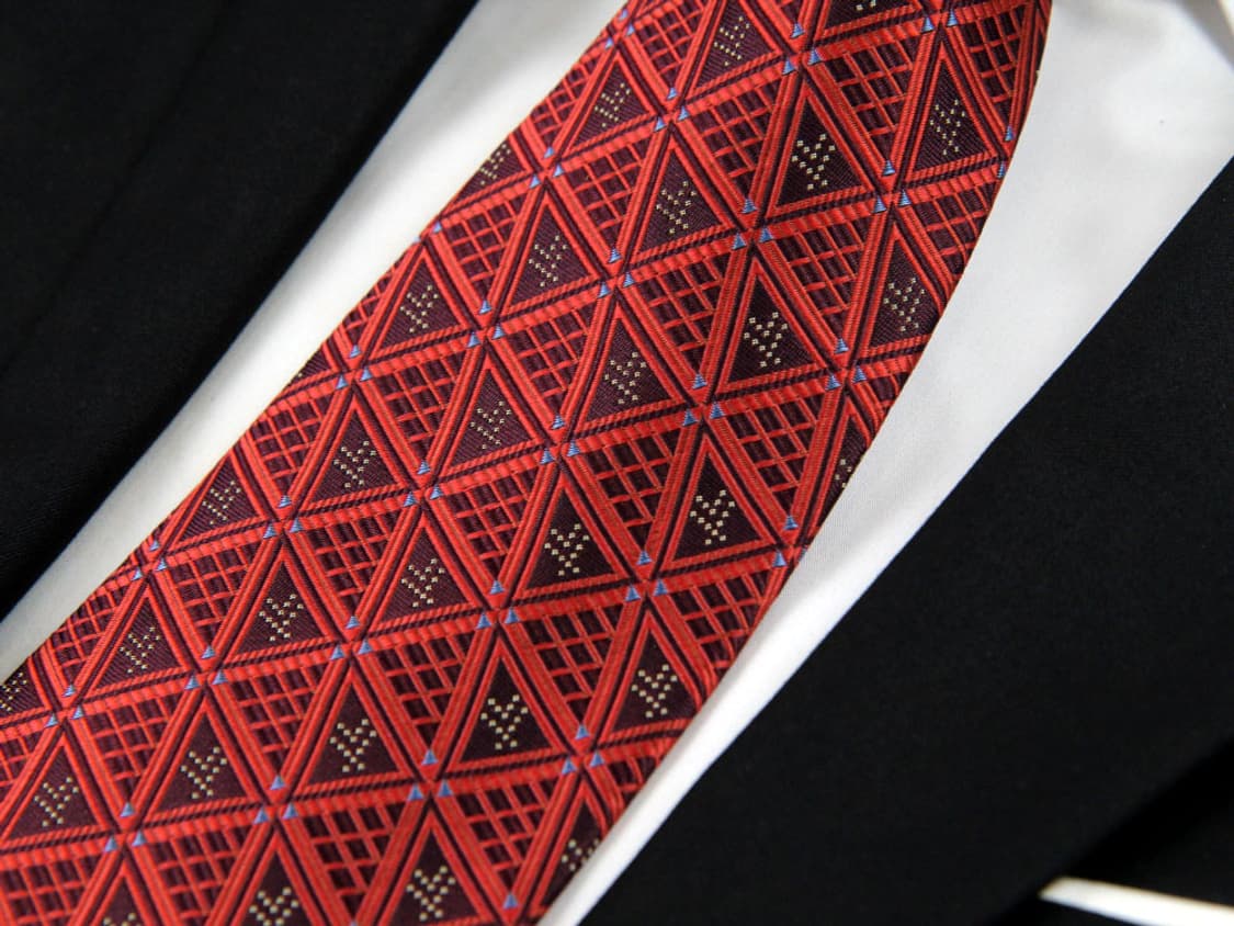 입생로랑 9.8cm A+등급 이태리 클래식 남자 명품 넥타이 상품이미지5