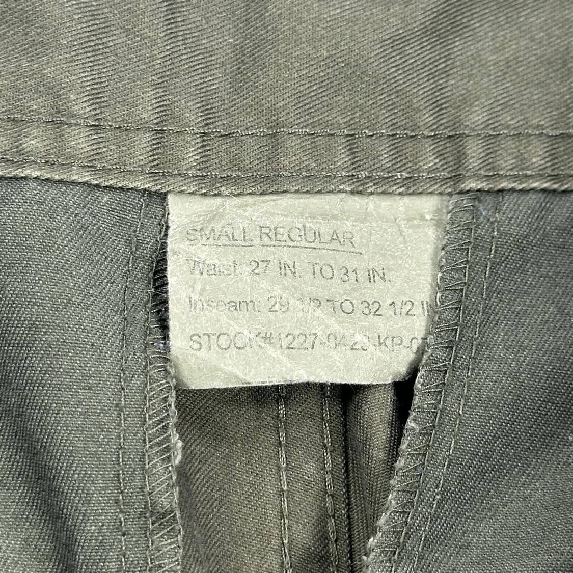 VTG 빈티지 밀리터리 카키 퍼티그 카고팬츠 (실측 27-31인치) 상품이미지8