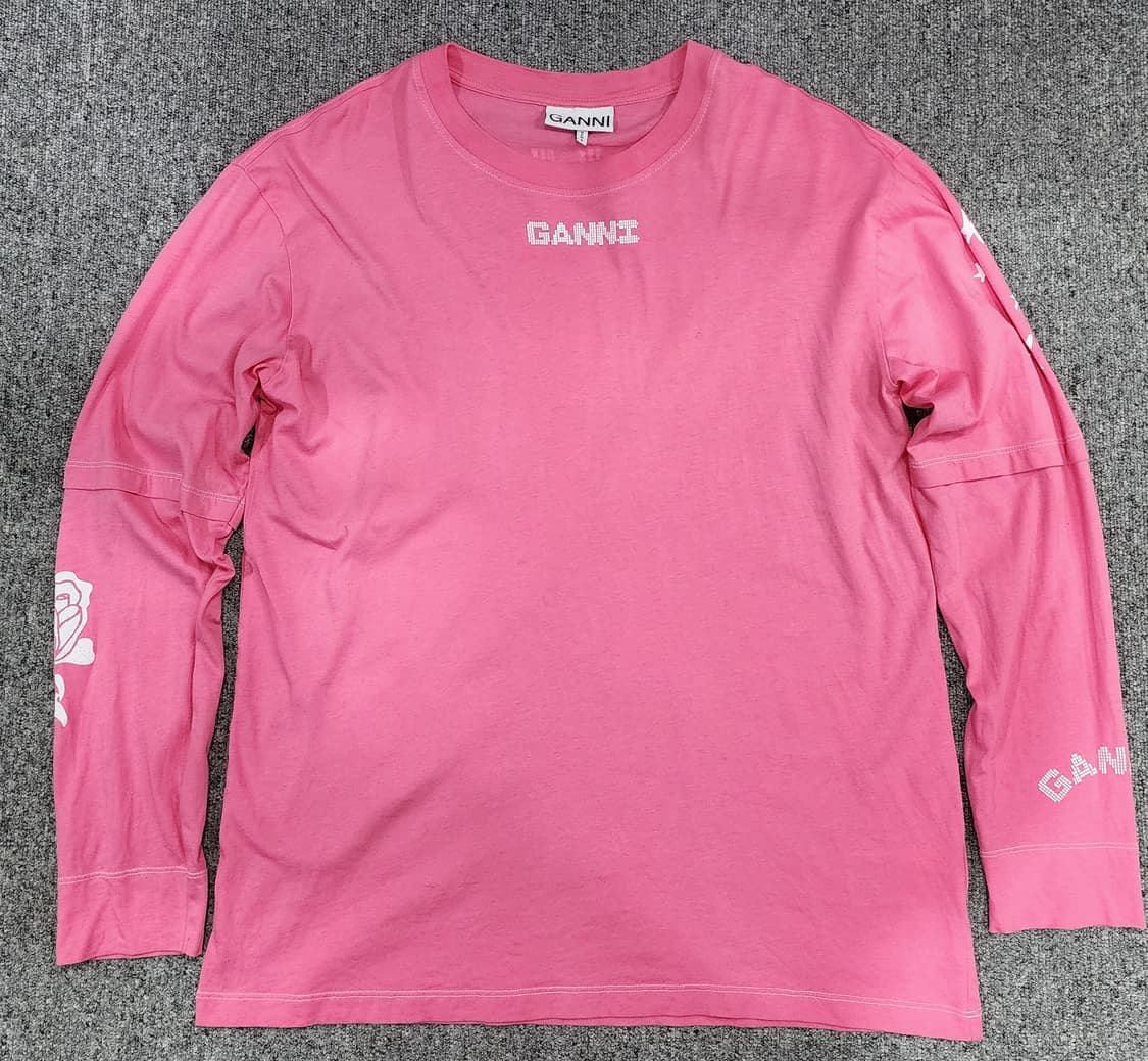 가니 로즈 롱슬리브 티셔츠 M 상품이미지2