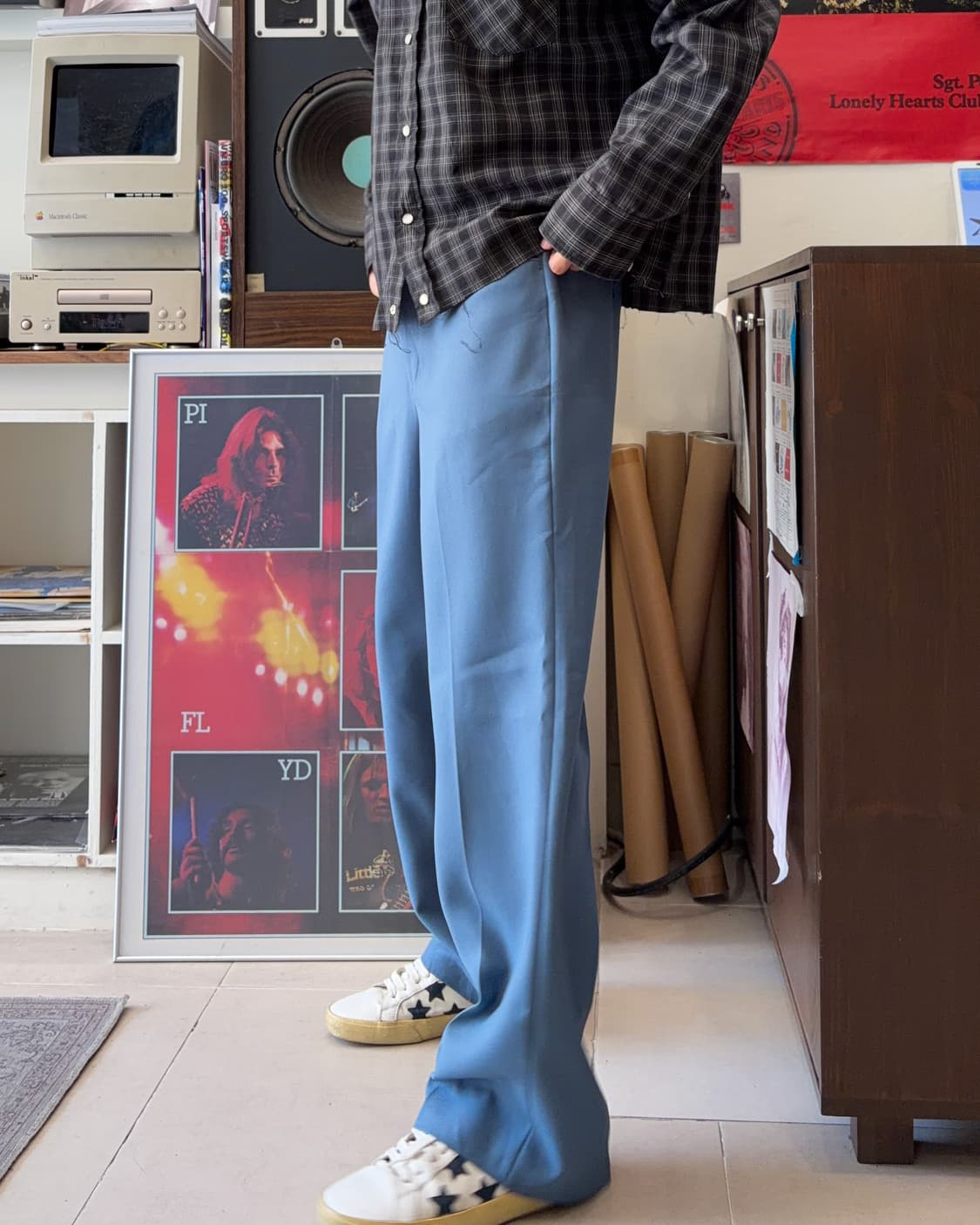 7-80s LEVIS ACTION SLACKS (31-32) 상품이미지1