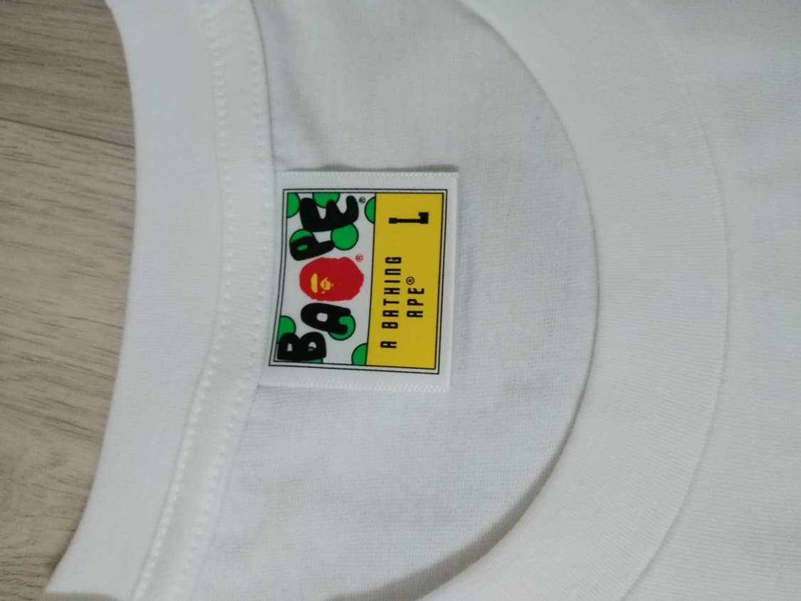 베이프 컬리지 반팔 라지 상품이미지2