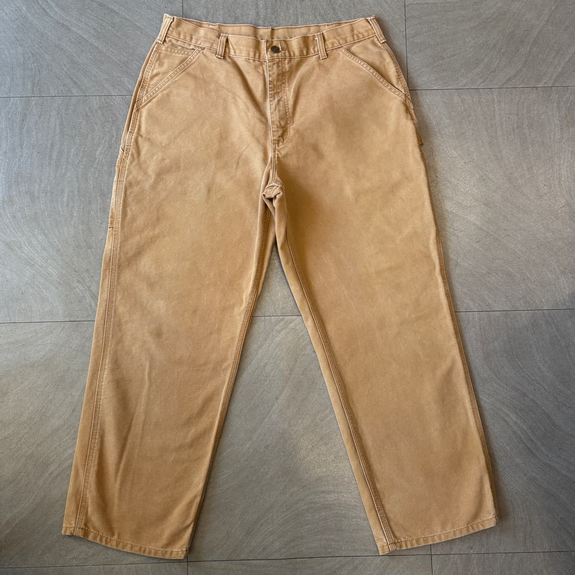 칼하트 정품 오리지널 브라운 카펜터 팬츠 상품이미지5