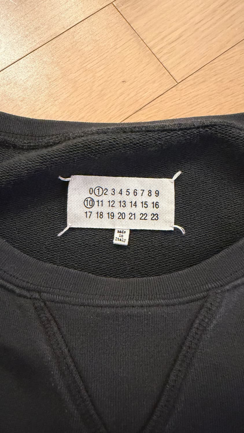 마르지엘라 로고 맨투맨 M 상품이미지3