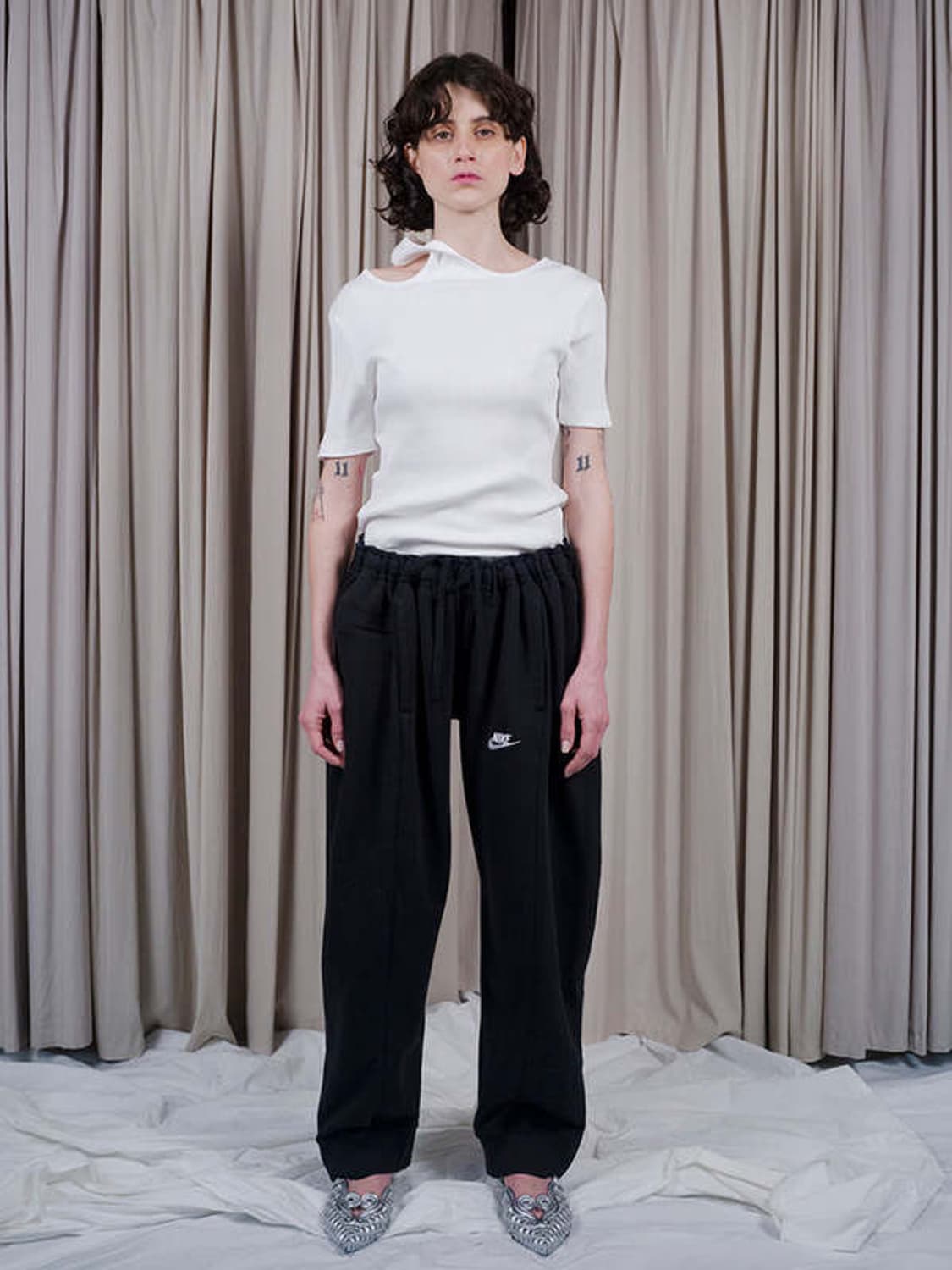 (uni)y/project DOUBLE COLLAR T-SHIRT 상품이미지2
