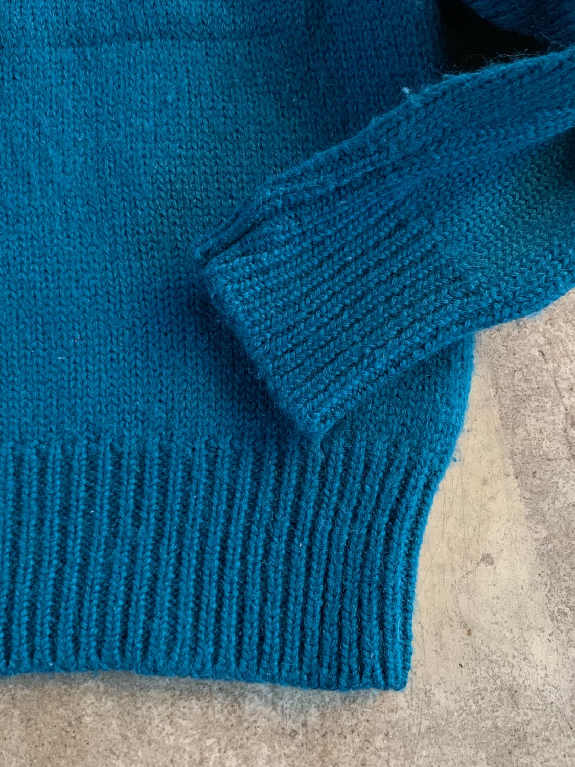 80s 갭 모크넥 울 스웨터 상품이미지5