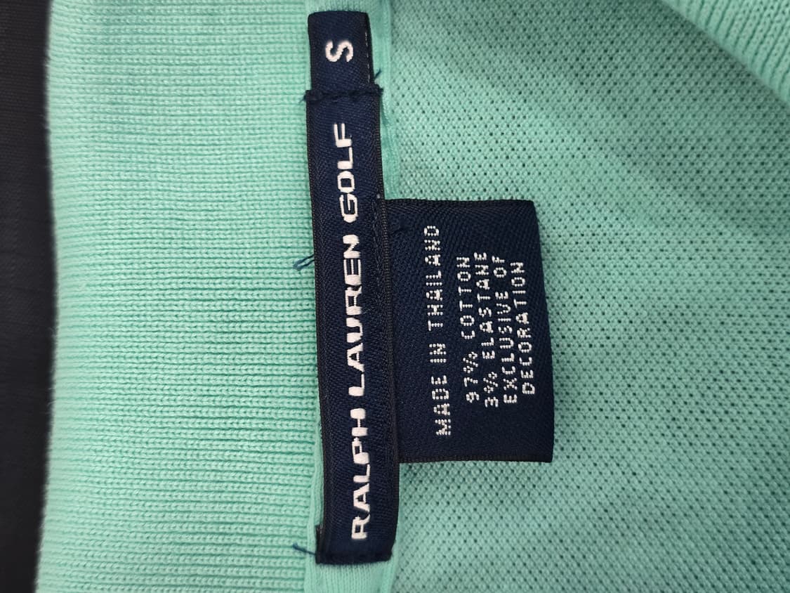 랄프로렌 긴팔 카라티 민트색s 상품이미지4