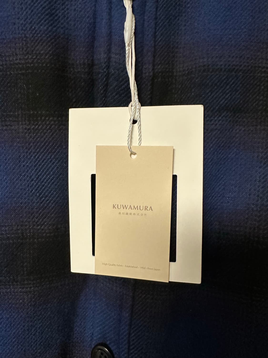 논노드 패디드 체크 셔츠 1사이즈 새상품 상품이미지2