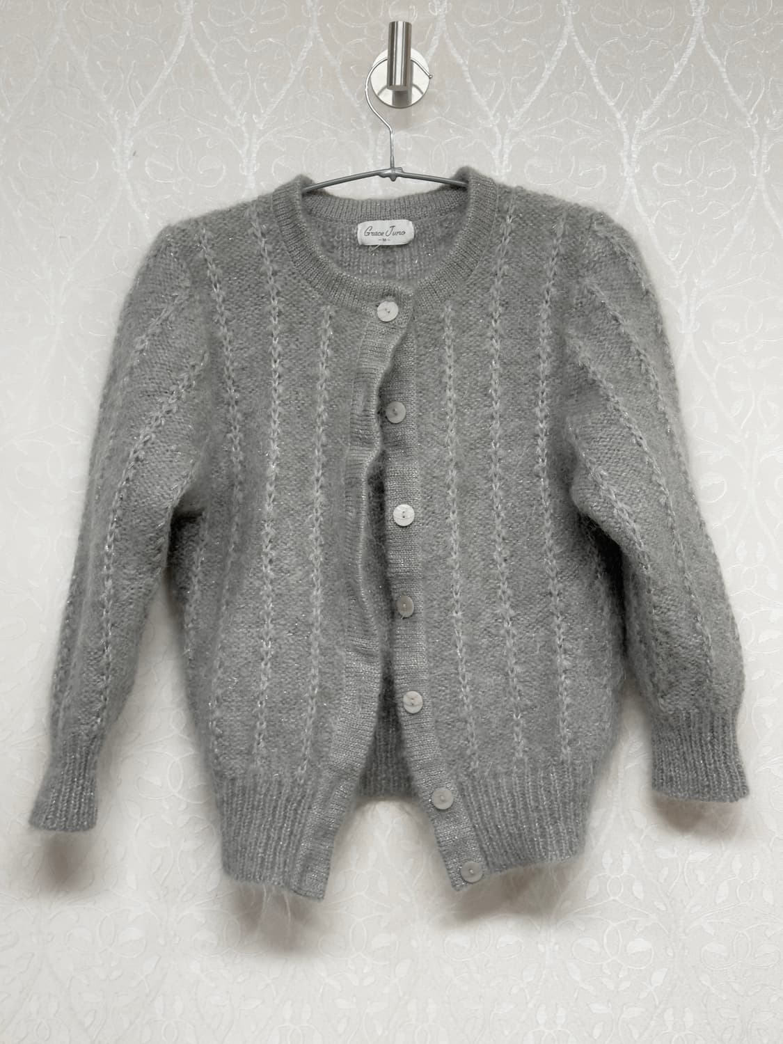 은사 그레이 가디건 상품이미지1