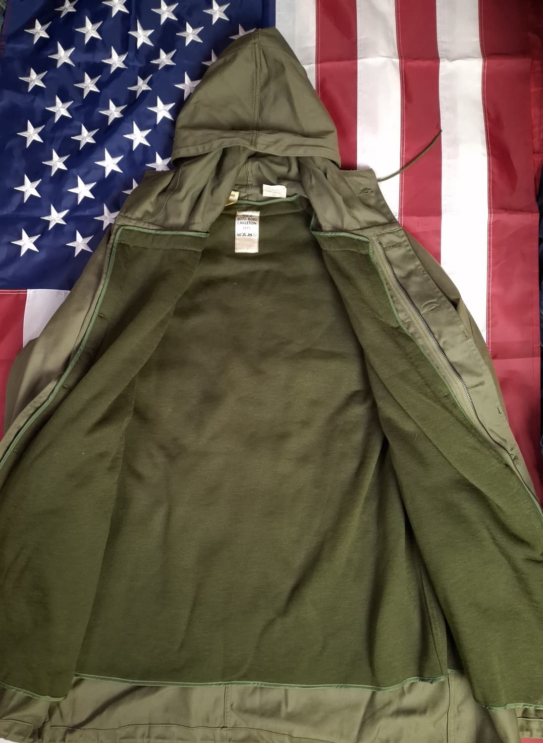 새제품급 오리지날 80's 프랑스군 M64 필드 파카 상품이미지9