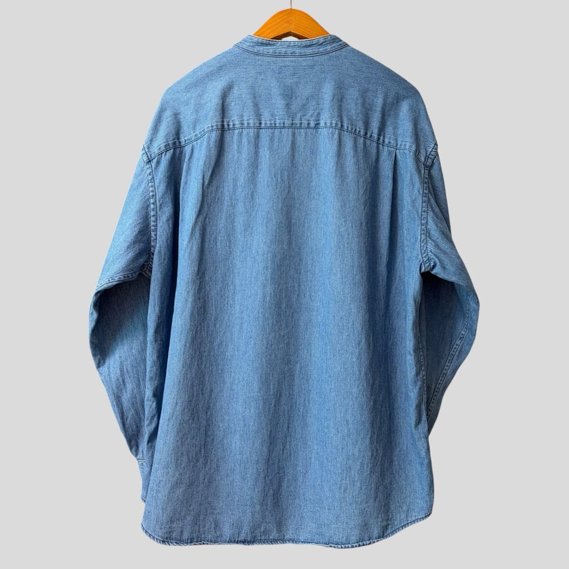 (XL)유니클로 스탠드카라 데님셔츠 상품이미지5