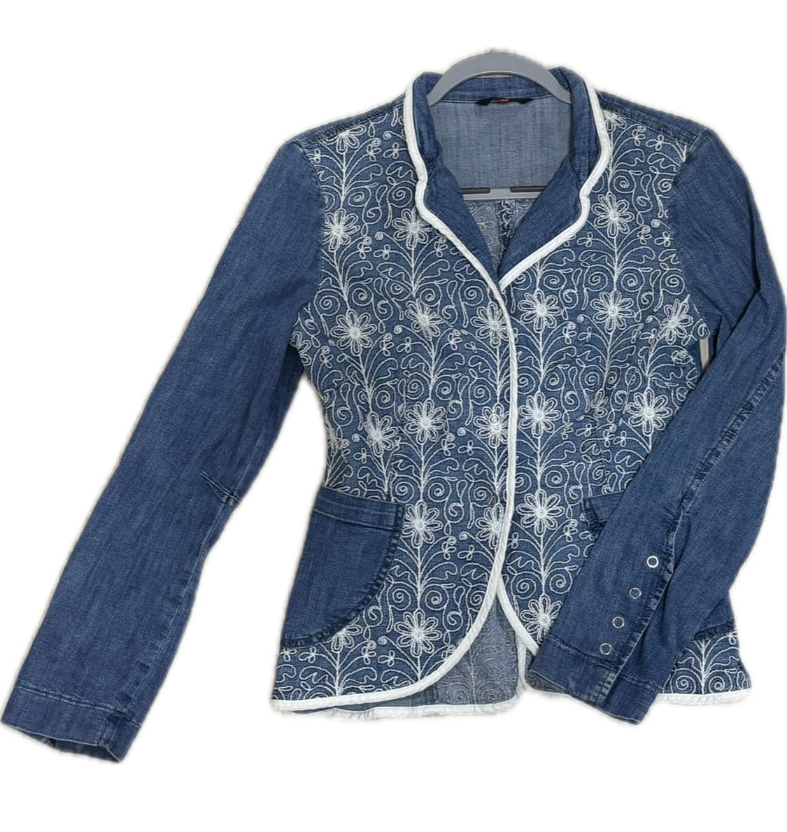 빈티지 자수 데님 자켓 상품이미지1
