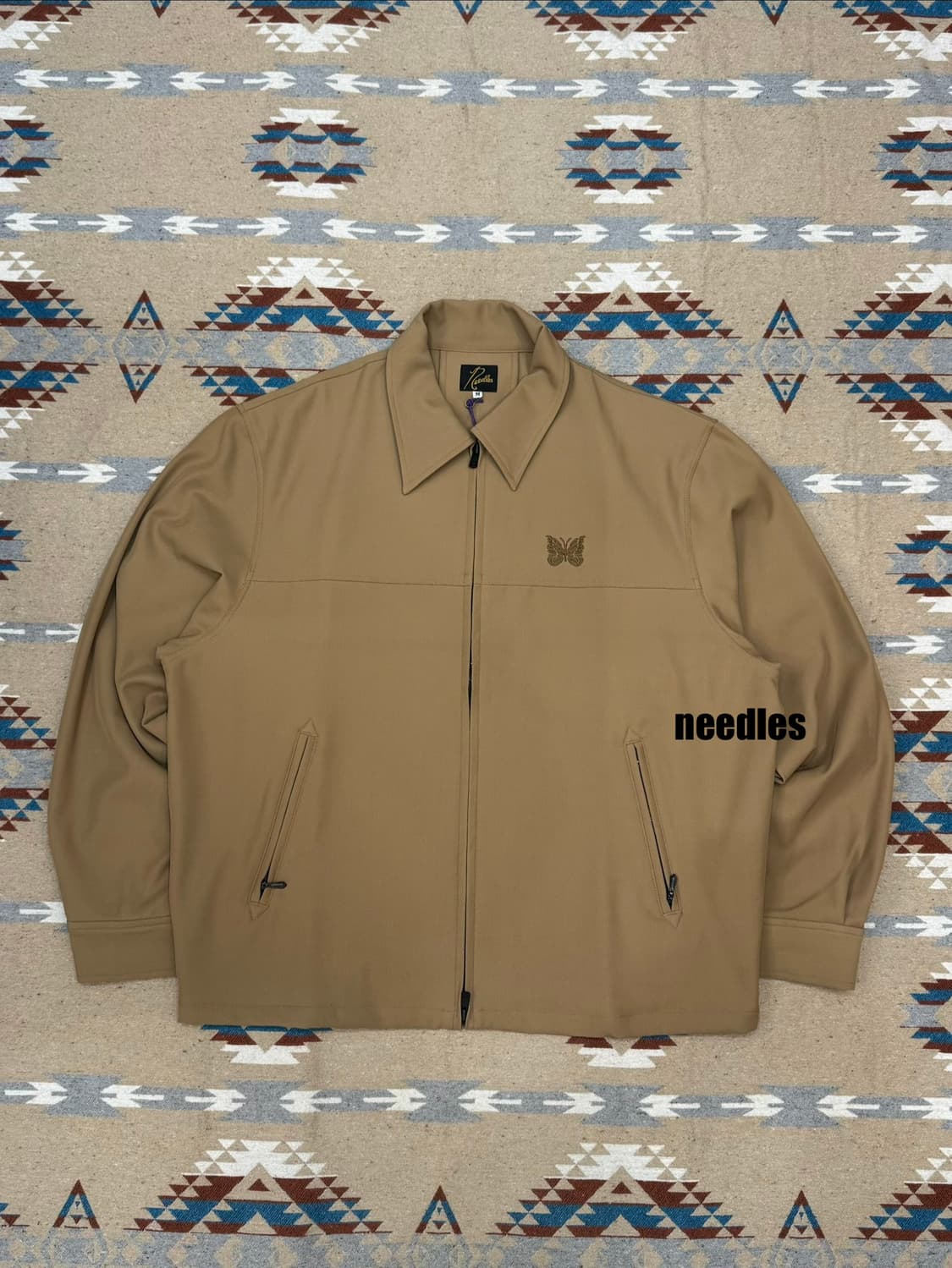 [M] 니들스 카발리 트윌 스포츠 자켓 베이지 상품이미지1