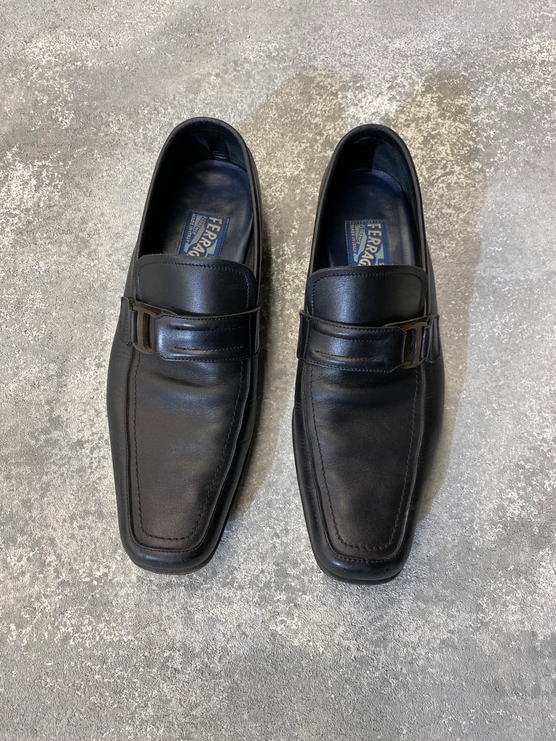 [7.5] Salvatore Ferragamo 페라가모 레더 로퍼 상품이미지2