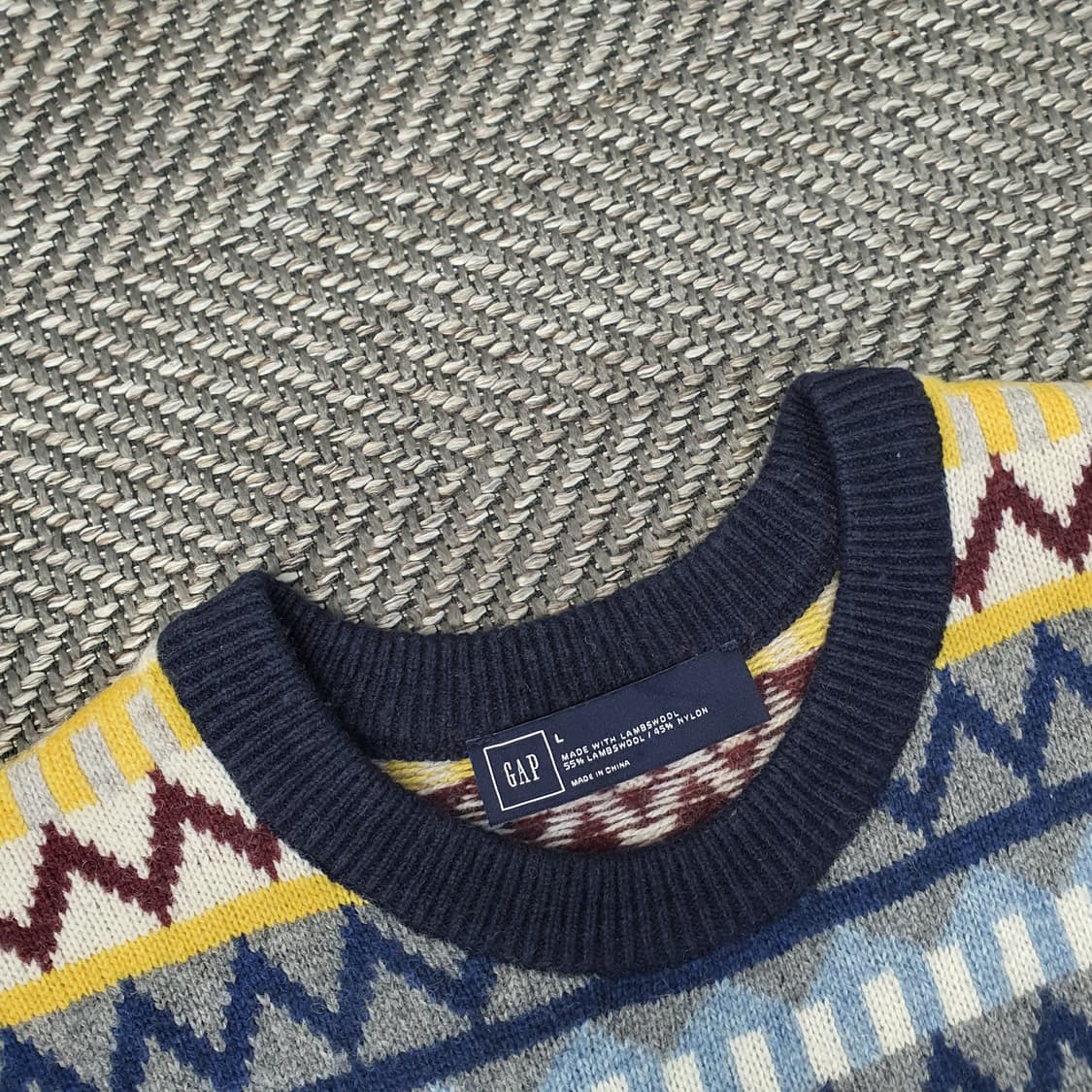 GAP 갭 춘추용 니트 스웨터 남자105 상품이미지2
