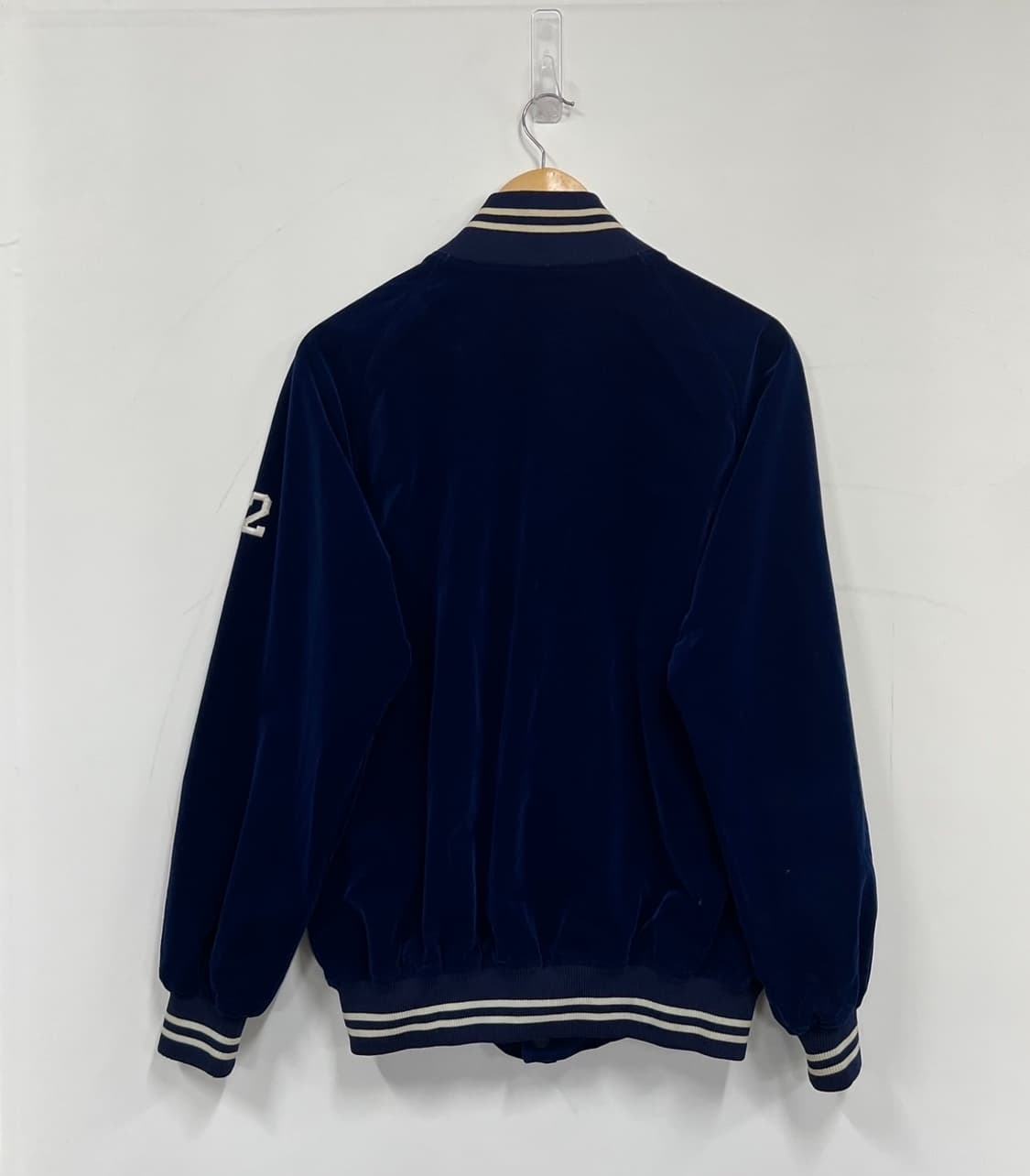 일본 재팬 빈티지 벨벳 스타디움 바시티 자켓 상품이미지7