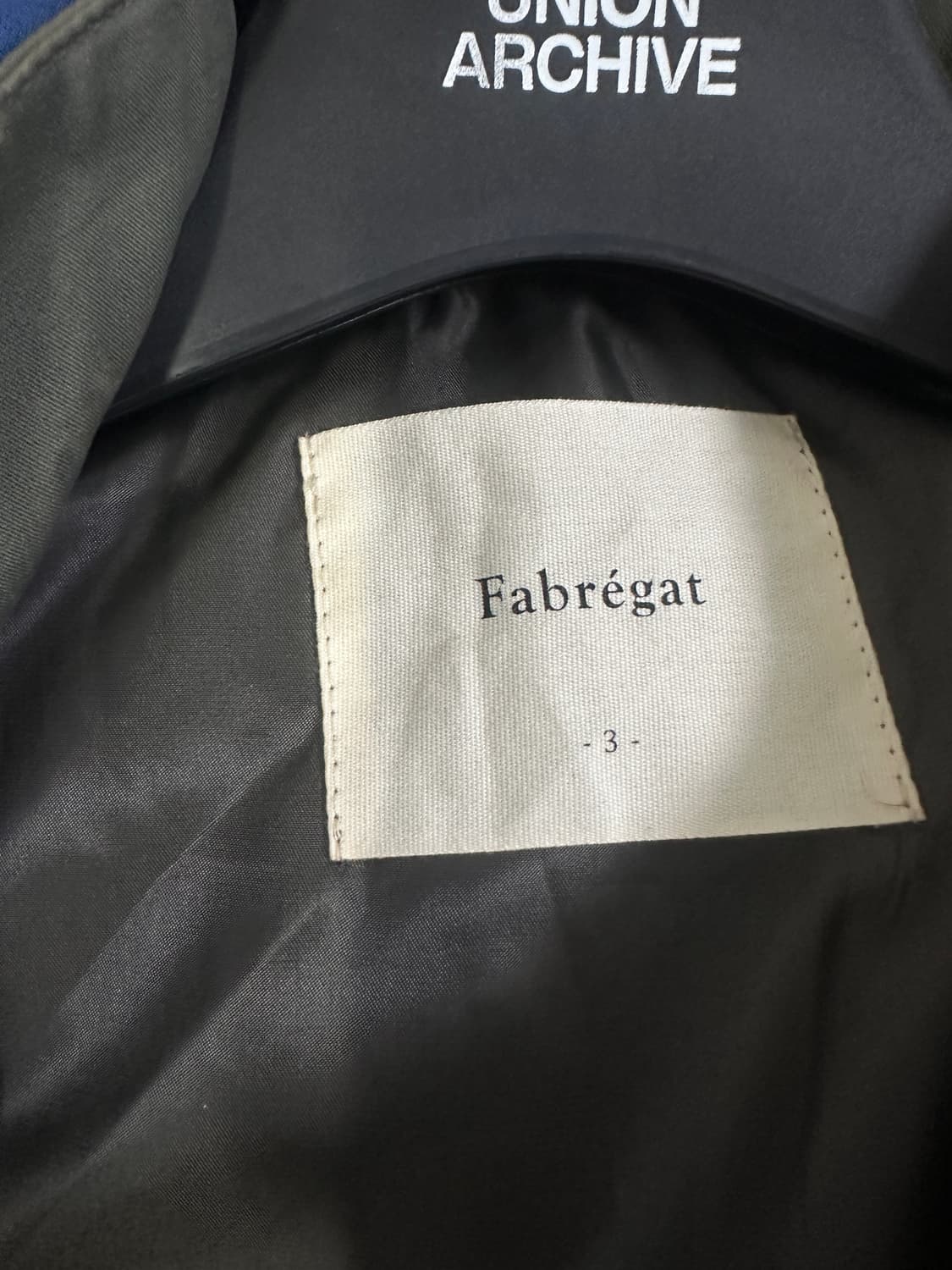 파브레가 버크셔 치노 해링턴 자켓 (딥 카키 상품이미지3