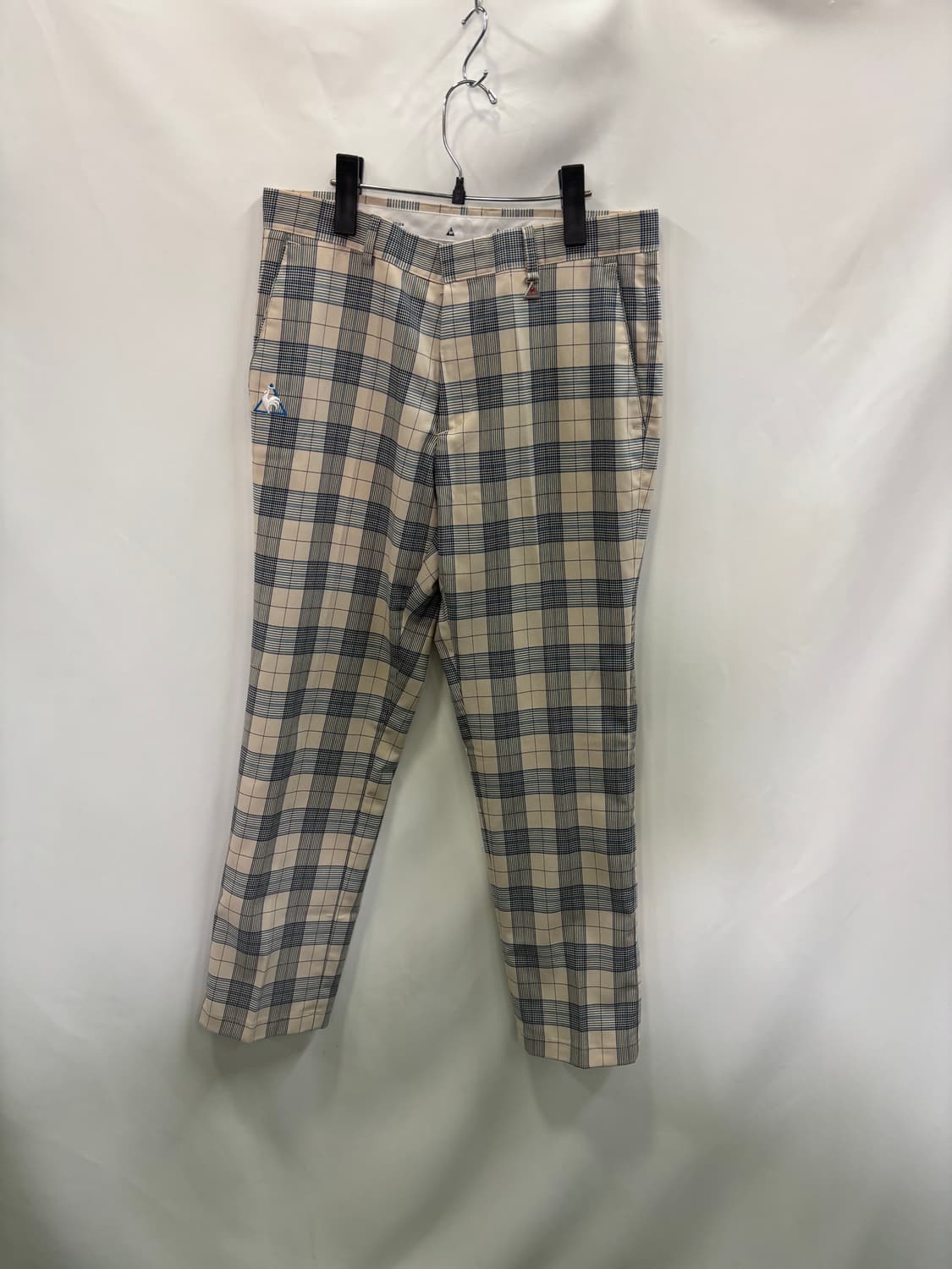 르꼬끄 스포르티브 체크 패턴 팬츠 바지 32 상품이미지1