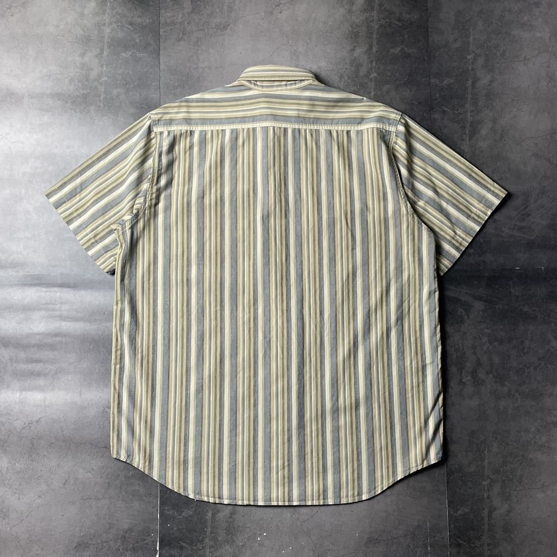 CARHARTT 칼하트 빈티지 스트라이프 반팔 워크 셔츠 A00917 상품이미지6
