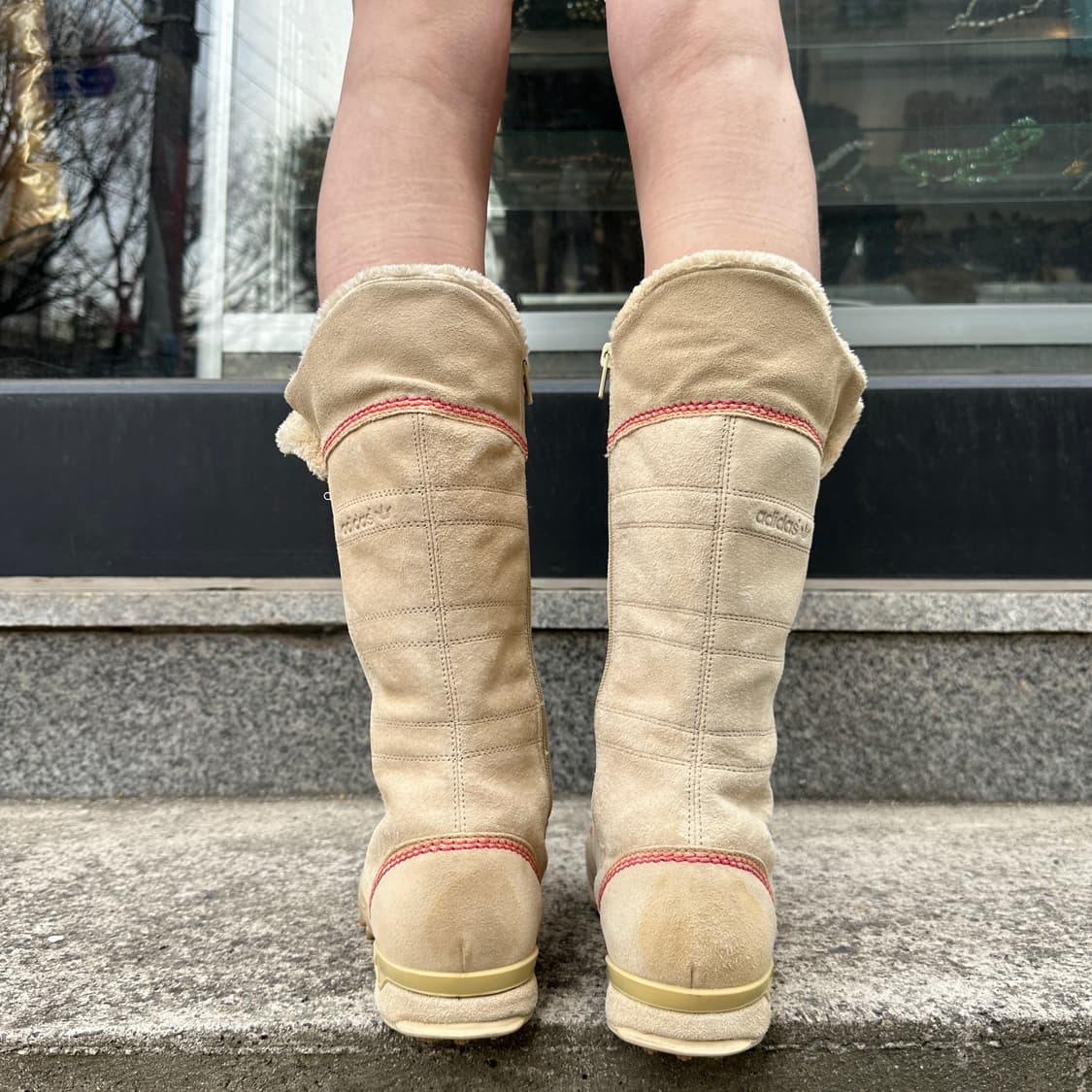 00s 레어 스웨이드 아디다스 샌드 부츠 상품이미지9